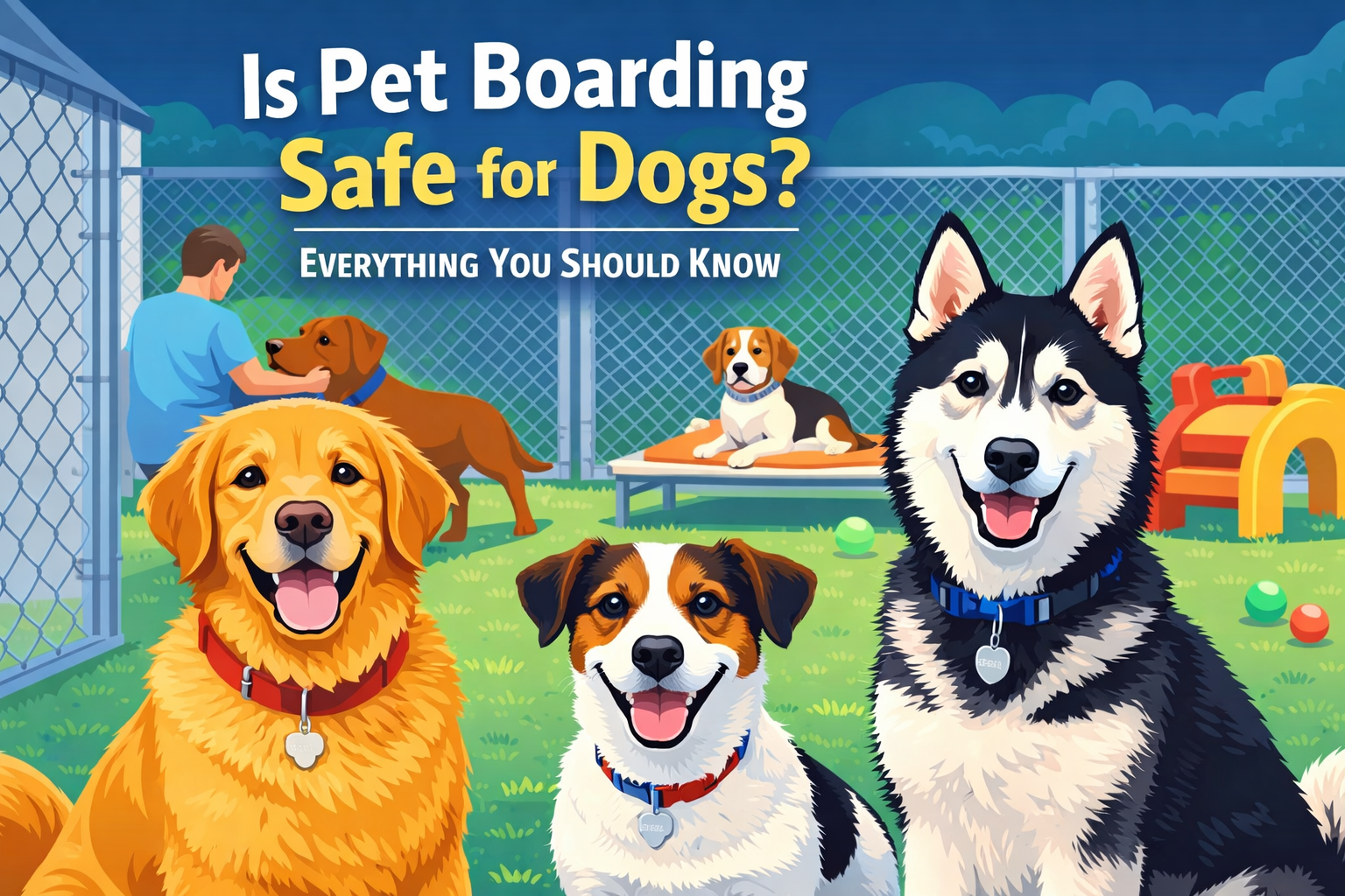 Is Pet Boarding Safe for Dogs? Everything You Should Know