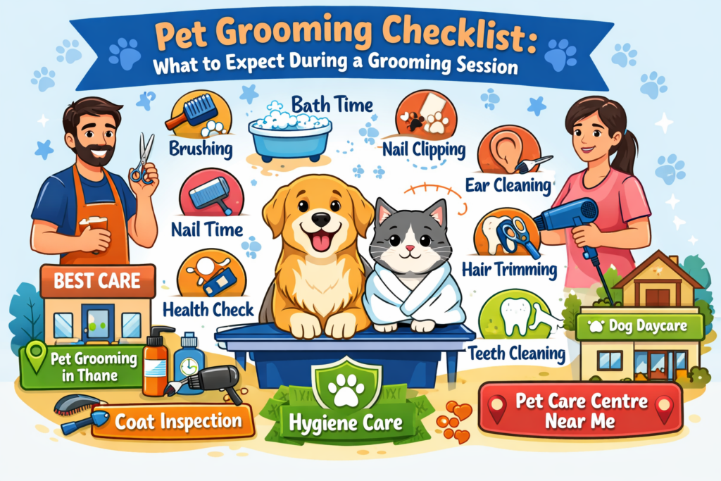 Pet-Grooming-Checklist-What-to-Expect-During-a-Grooming-Session